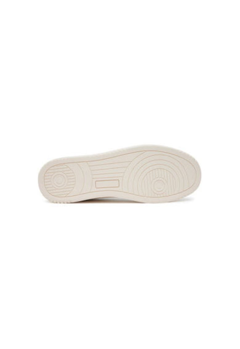 Pantofi sport barbati - 251SC235PL277 - Piele naturala - Alb
