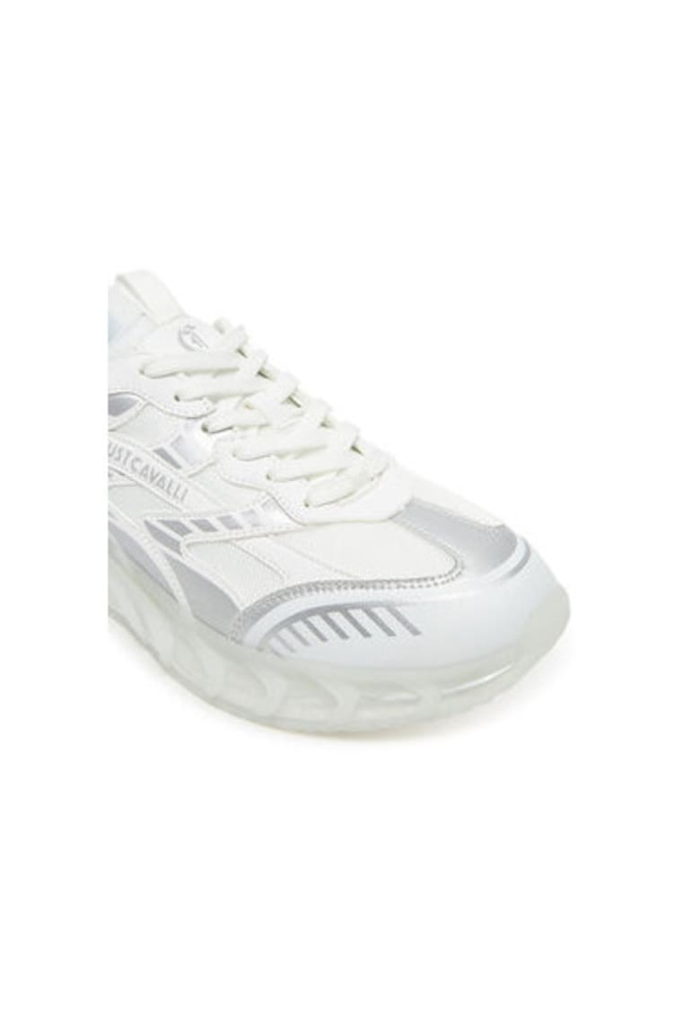 Pantofi sport barbati - 78QA3SQ2 ZSC45 - Textil - 41 EU - Alb/Argintiu - Alb/Argintiu