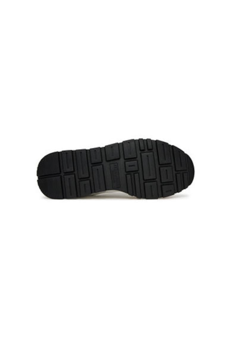 Pantofi sport barbati - 251SC276CT3332 - Textil - 45 EU - Alb/Maro - Alb/Maro