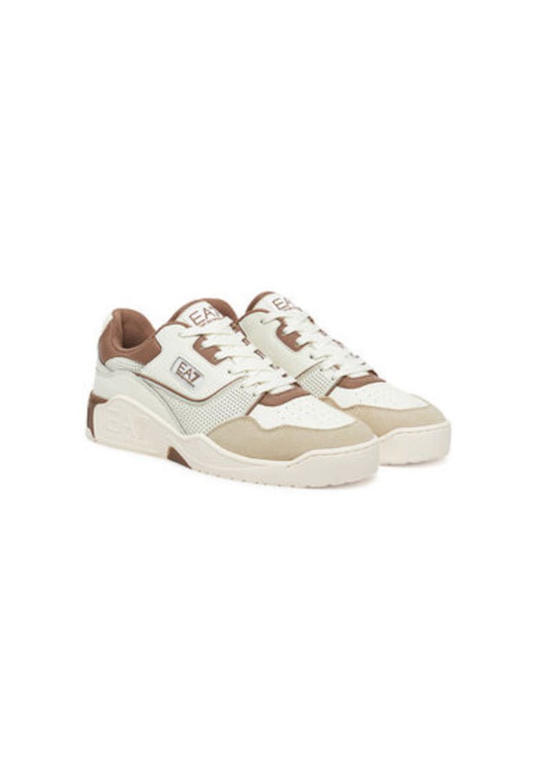 Pantofi sport barbati - X8X187 XK402 - Emporio Armani - Piele naturala - Alb