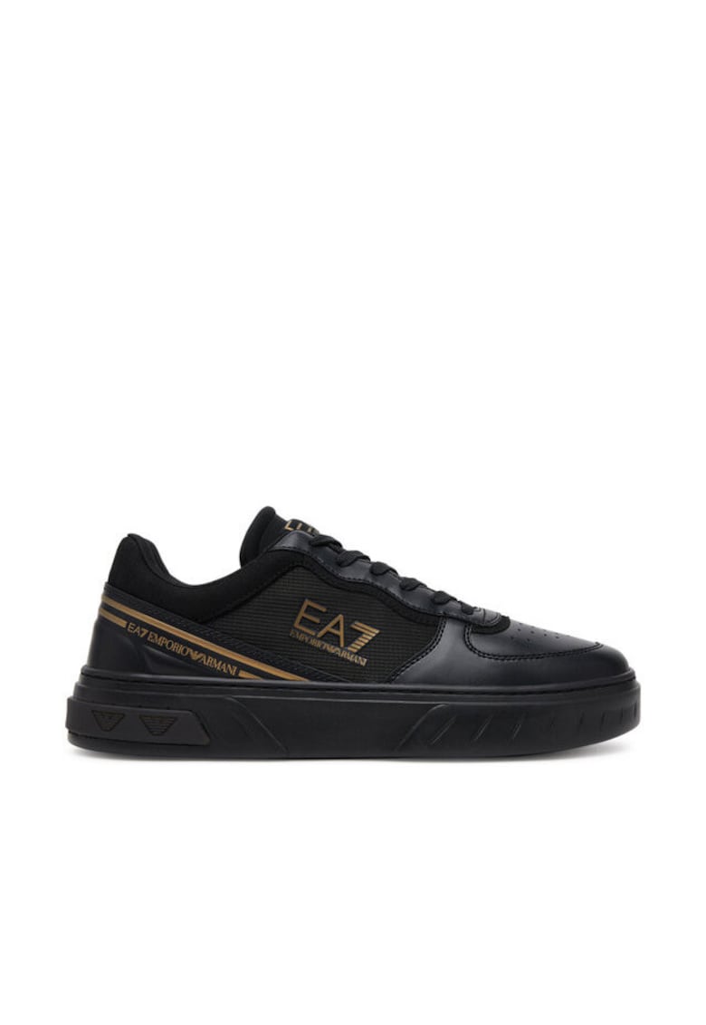 Pantofi sport barbati - X8X173 XK374 - Emporio Armani - Piele ecologica - Negru