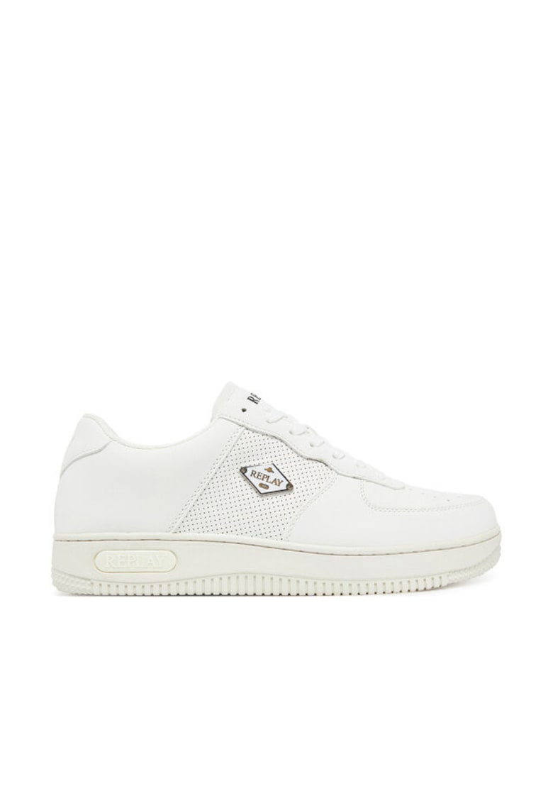 Pantofi sport barbati - GMZ3G .000.C0059S - Piele naturala - Alb - Alb