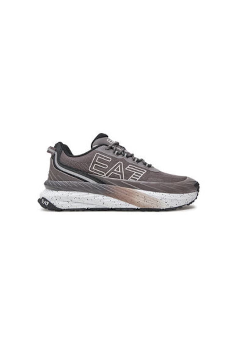Pantofi sport barbati - X8X177 XK381 - Emporio Armani - Textil - 40 2/3 EU - Gri