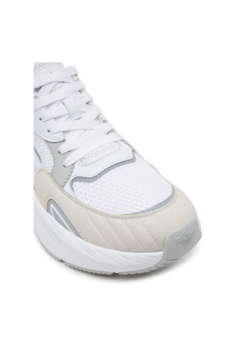 Pantofi sport barbati - X8X178 XK382 - Emporio Armani - Textil - Alb
