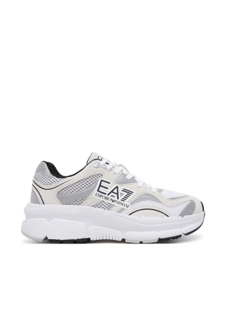 Pantofi sport barbati - X8X237 XK425 - Emporio Armani - Textil - Alb