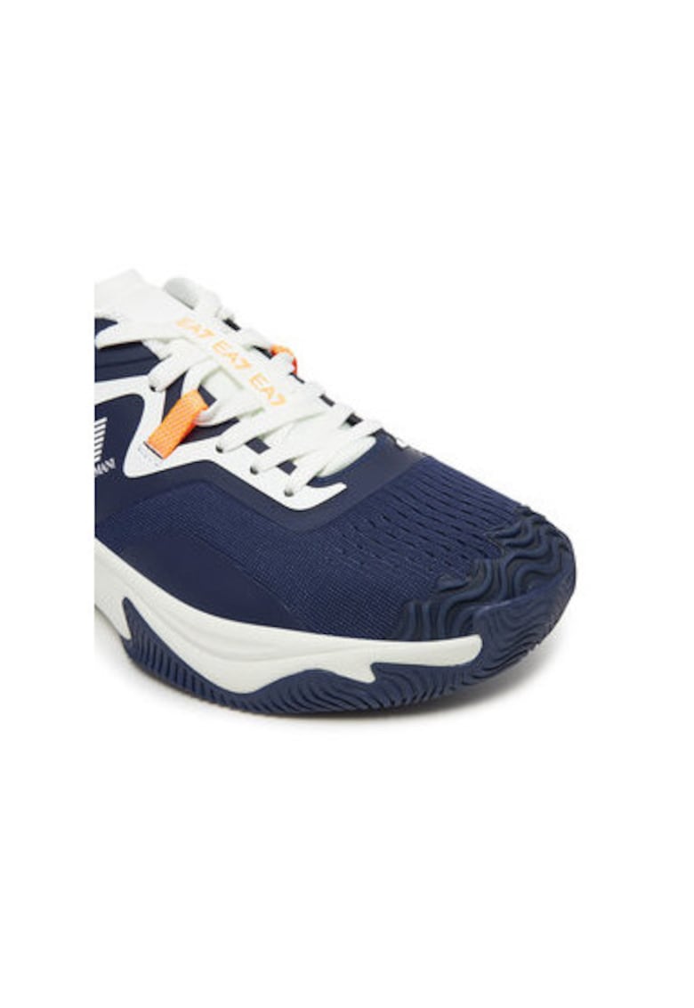 Pantofi sport barbati - X8X248 XK445 - Emporio Armani - Textil - Bleumarin