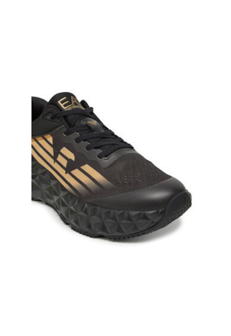 Pantofi sport barbati - X8X239 XK432 - Emporio Armani - Textil - Negru