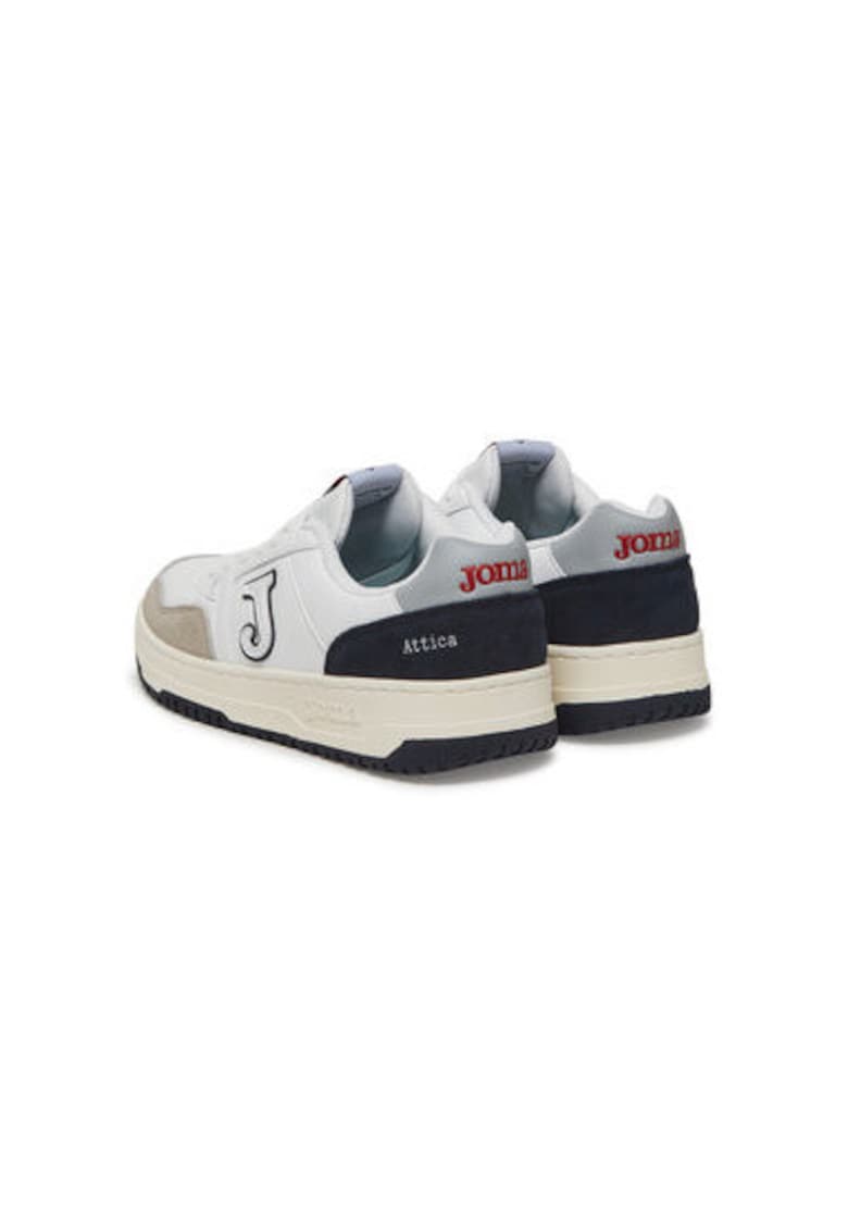 Pantofi sport barbati - CATTIS2503 - Piele naturala - Alb