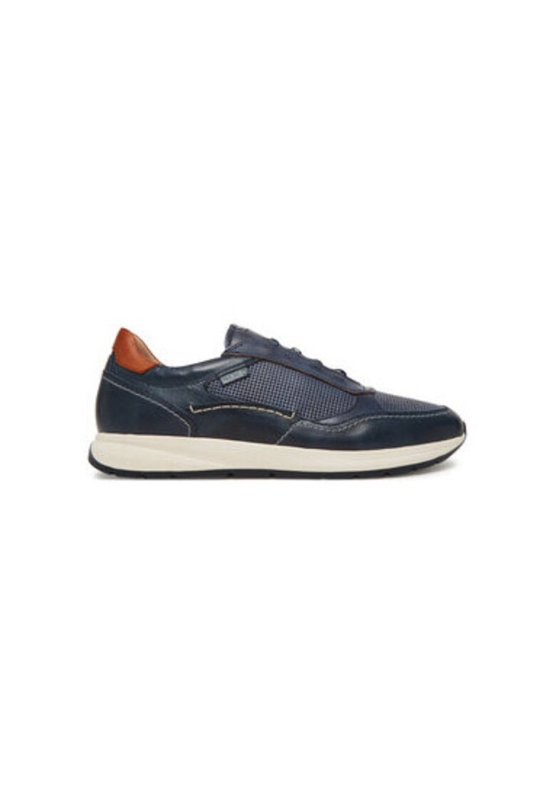 Pantofi sport barbati - M2B-6284C1 - Piele naturala - Bleumarin