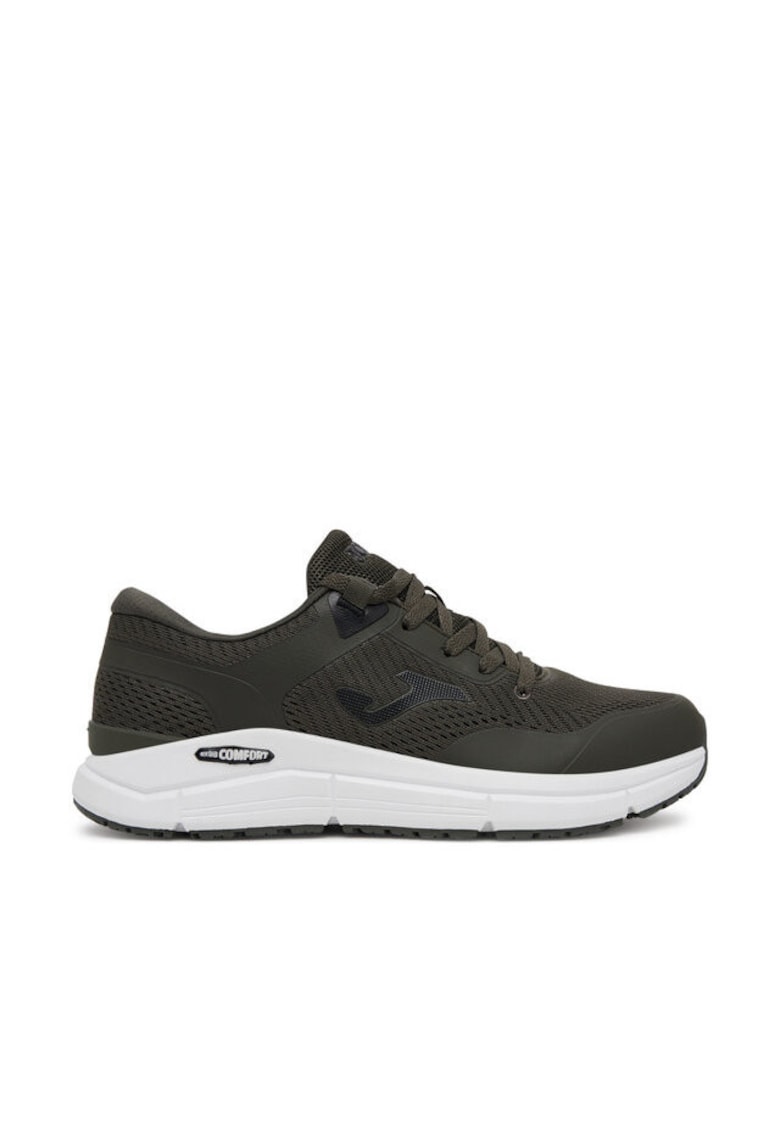 Pantofi sport barbati - CORUS2523 - Textil - Kaki