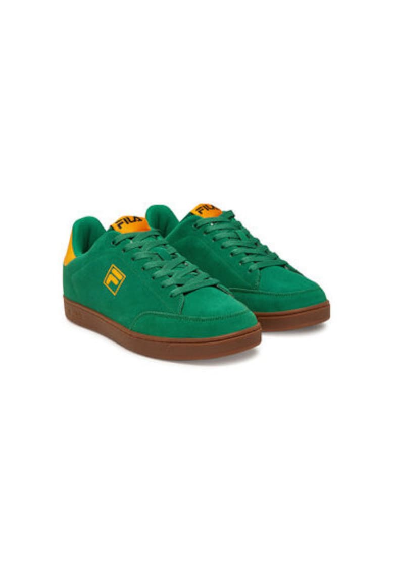 Pantofi sport barbati - FFM0366 - Piele ecologica - Verde