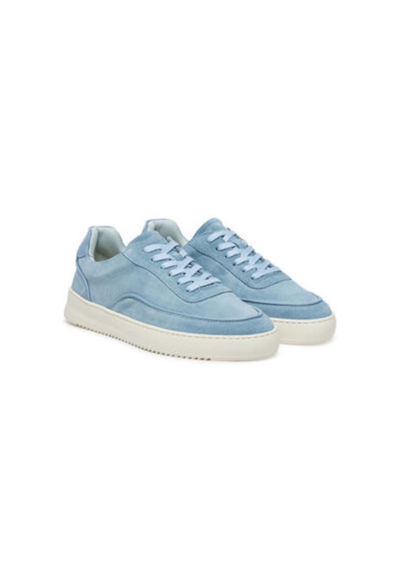 Pantofi sport barbati - 46755071900 - Piele naturala - Albastru