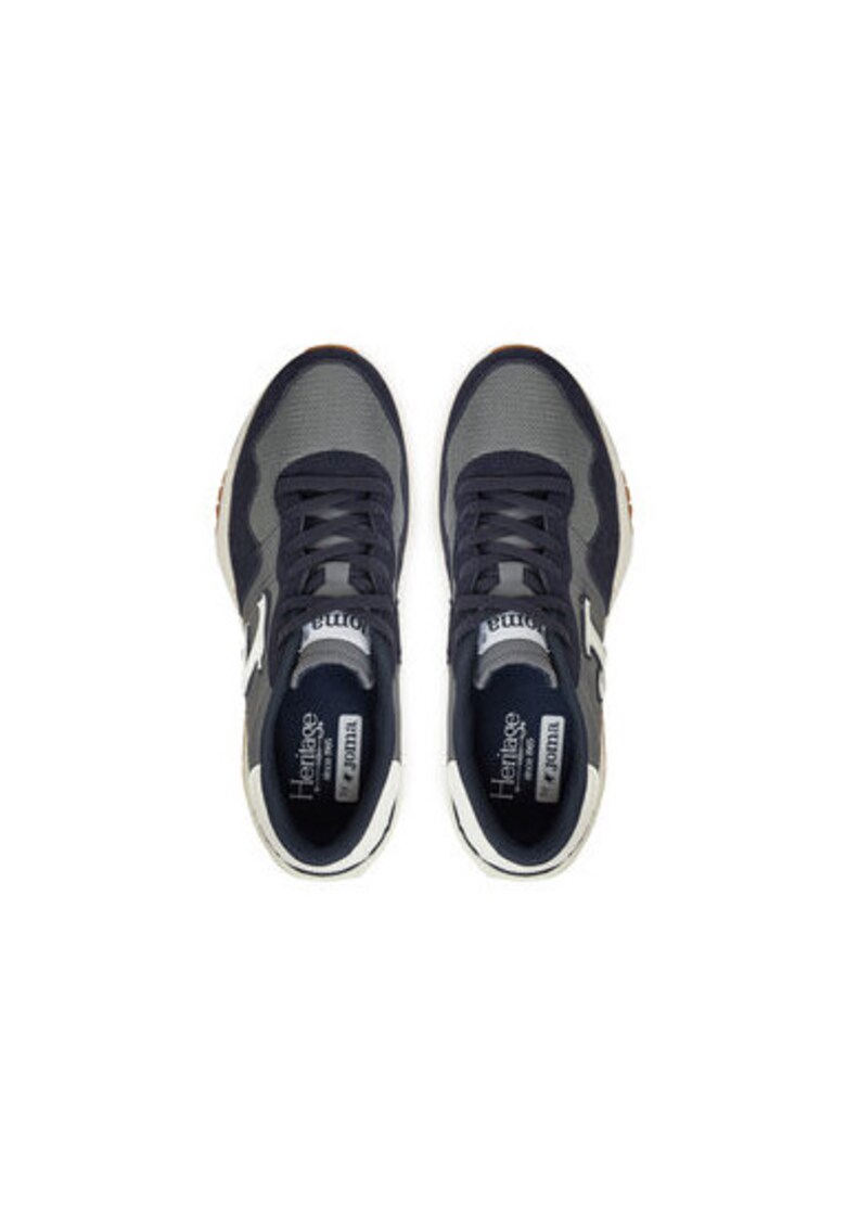 Pantofi sport barbati - C367S2517 - Textil - 46 EU - Bleumarin/Gri - Gri/Bleumarin