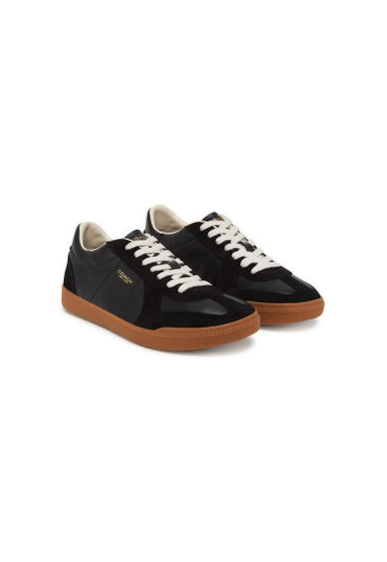 Pantofi sport dama - CAQ33 - Piele naturala - Negru