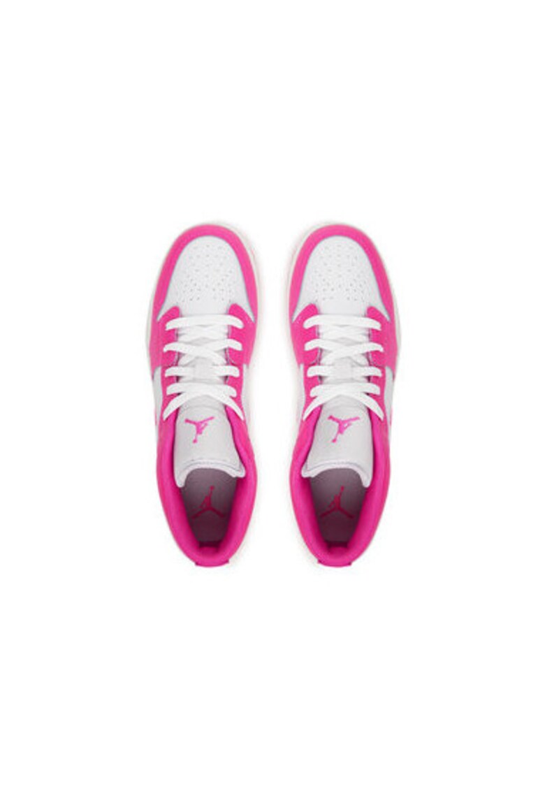 Pantofi sport dama - FV8486 - Piele naturala - 40 EU - Alb/Roz - Alb/Roz