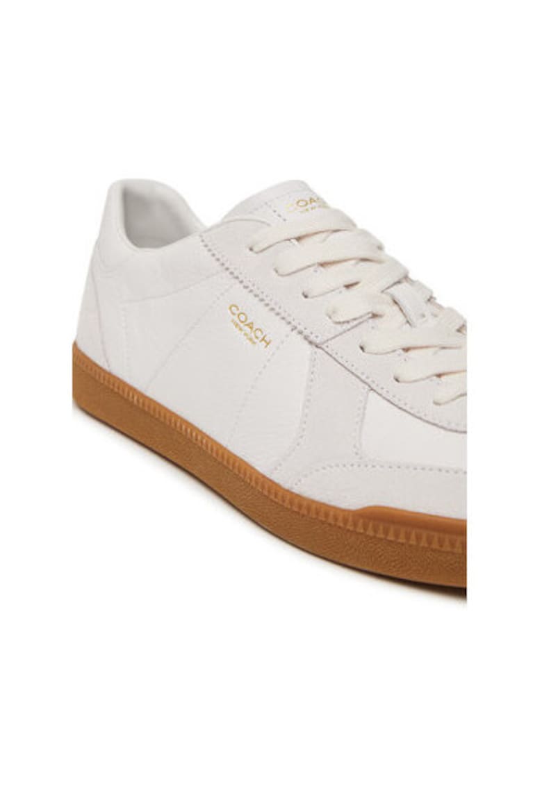 Pantofi sport dama - CAQ33 - Piele naturala - Alb - Alb