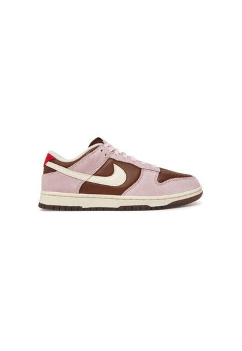 Pantofi sport dama - HM0987 - Piele naturala - 41 EU - Maro/Roz - Maro/Roz