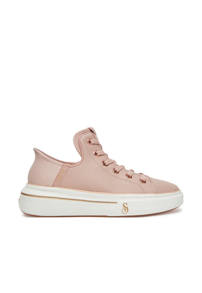 Pantofi sport dama - 186001 - Piele naturala - Roz