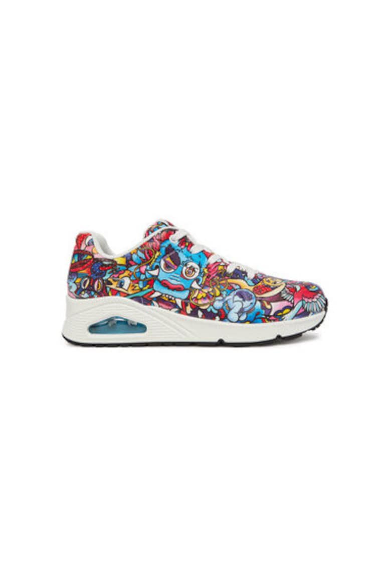 Pantofi sport dama - 177973 - Piele ecologica - Multicolor