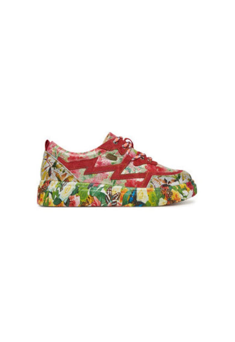Pantofi sport dama - SOLENO 06 - Piele naturala - Multicolor