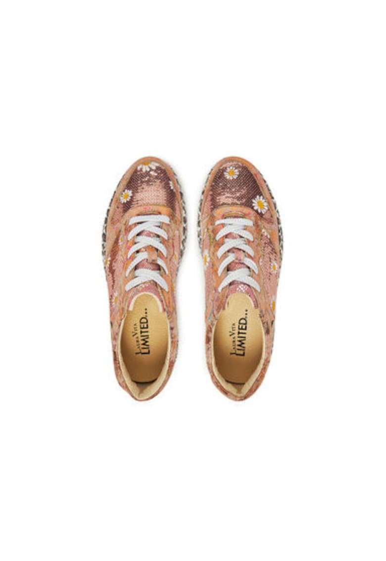 Pantofi sport dama - NIKITO 52 -  Piele naturala - Roz