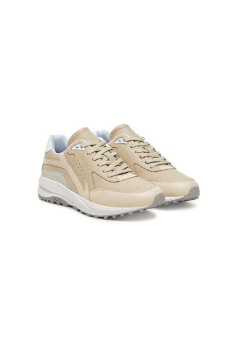 Pantofi sport dama - 22522725 - Piele naturala - Bej