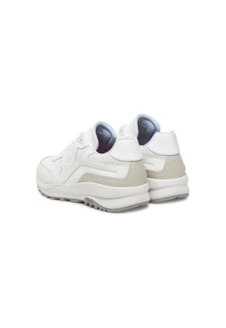 Pantofi sport dama - 22522725 - Piele naturala - Alb - Alb