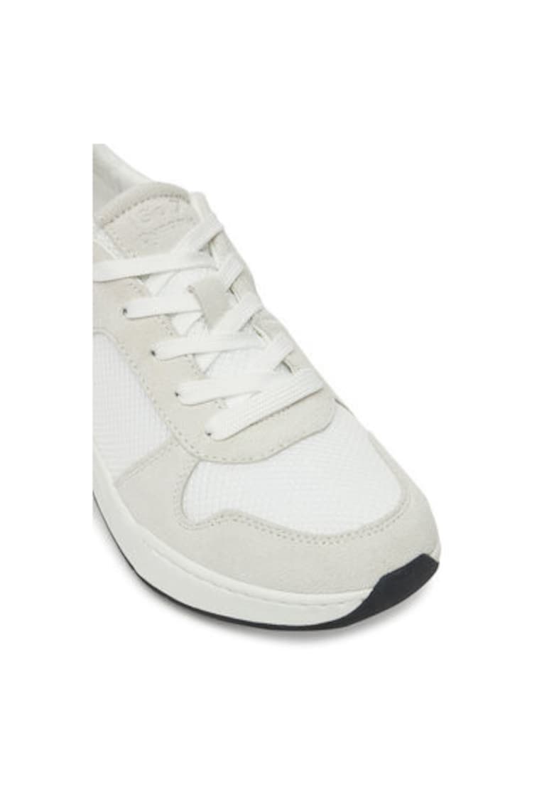 Pantofi sport dama - 96207 - Textil - Alb