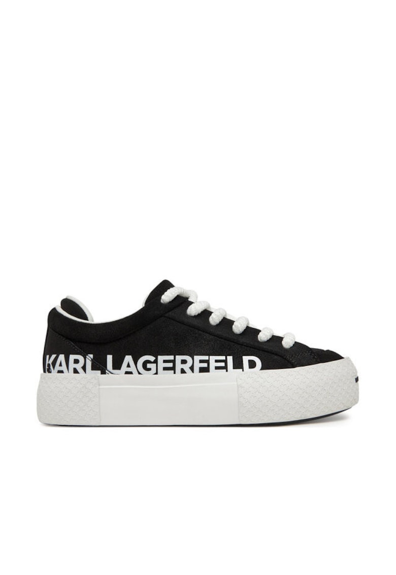 Pantofi sport dama - KL60722 - Piele naturala - Negru