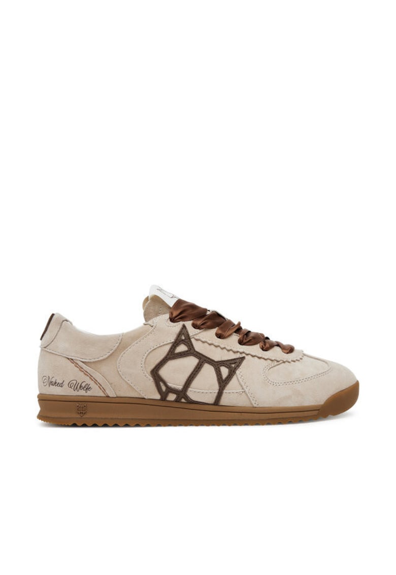 Pantofi sport dama - EXPOSUREE - Piele naturala - Alb - Alb