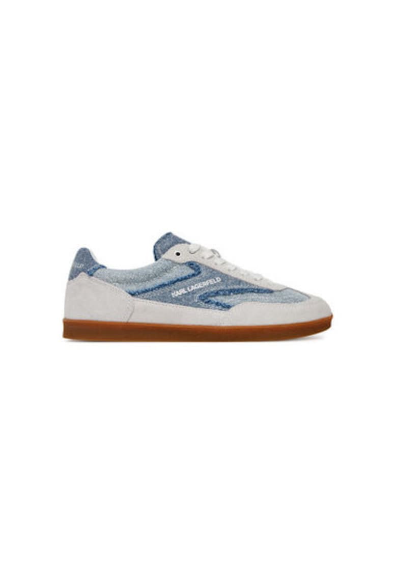 Pantofi sport dama - KL63854 - Piele naturala - Alb