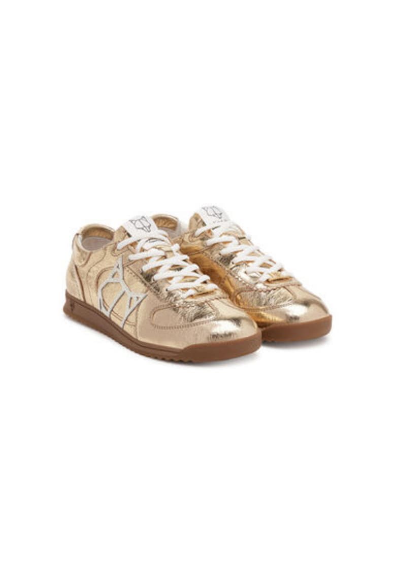 Pantofi sport dama - EXPOSUREE - Piele naturala - Auriu - Auriu