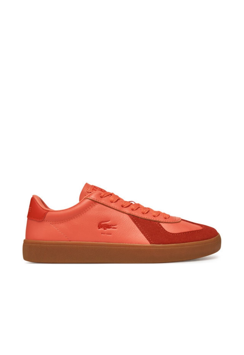Pantofi sport dama - 749SFA0030 - Piele naturala - Portocaliu