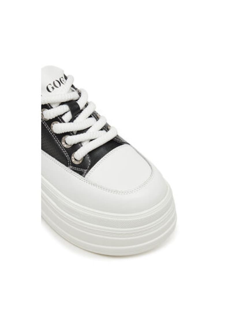 Pantofi sport dama - RR2N4085 - Piele naturala - Negru