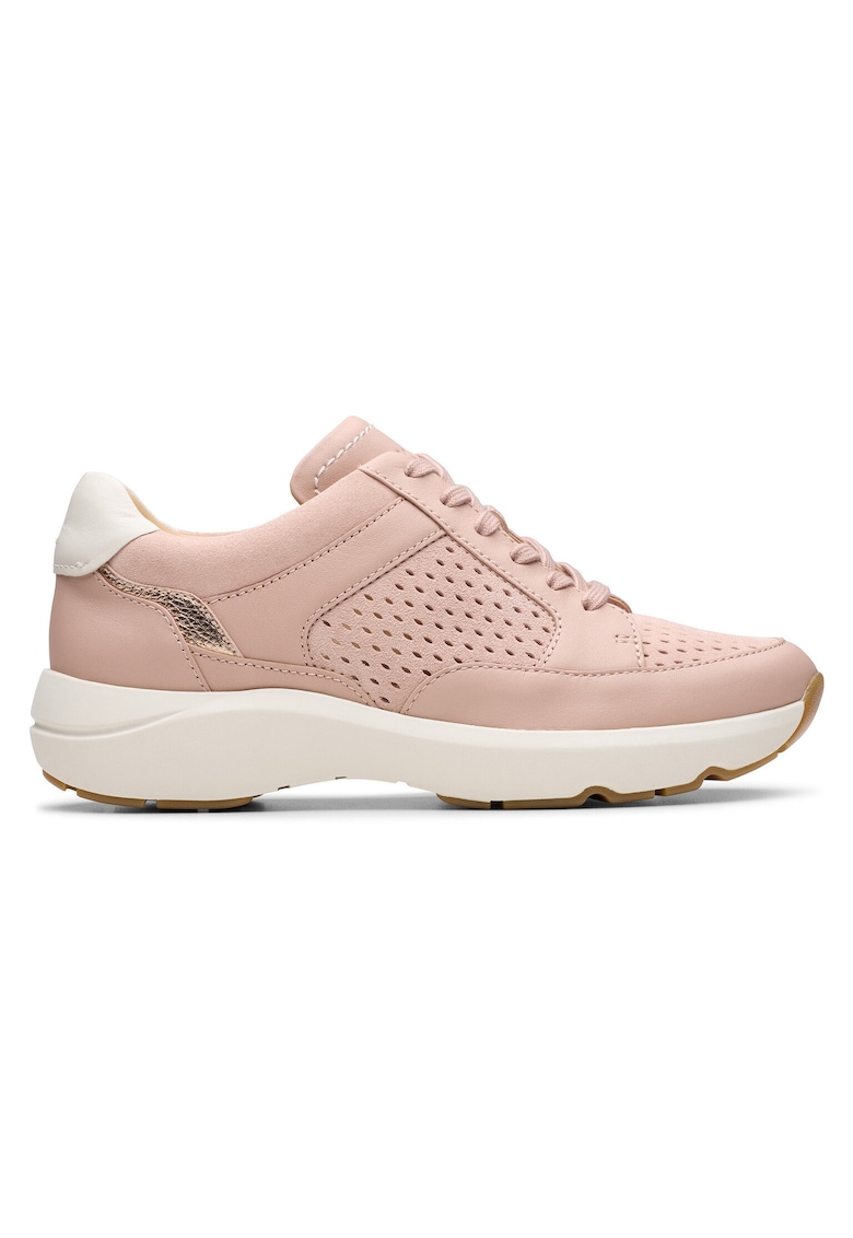 Pantofi sport dama - 26181465 - Piele naturala - Roz