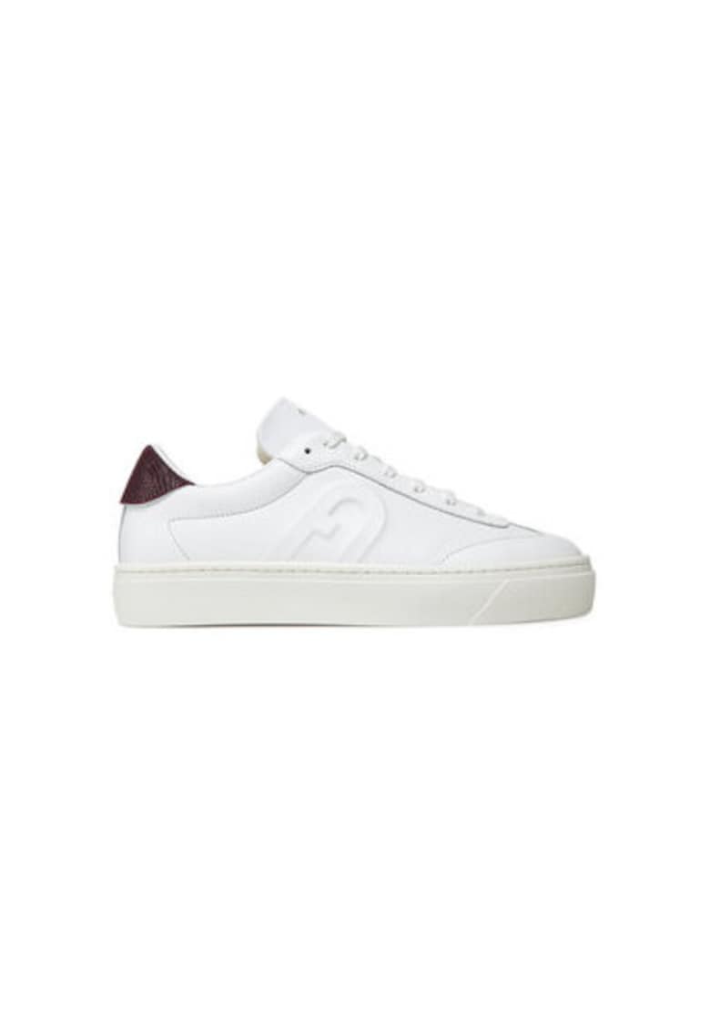 Pantofi sport dama - YJ10ENJ BX4054 PT - Piele naturala - Alb