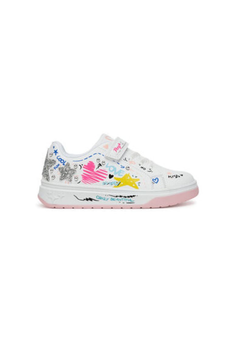 Pantofi sport dama - 7960700 - Piele ecologica - Alb