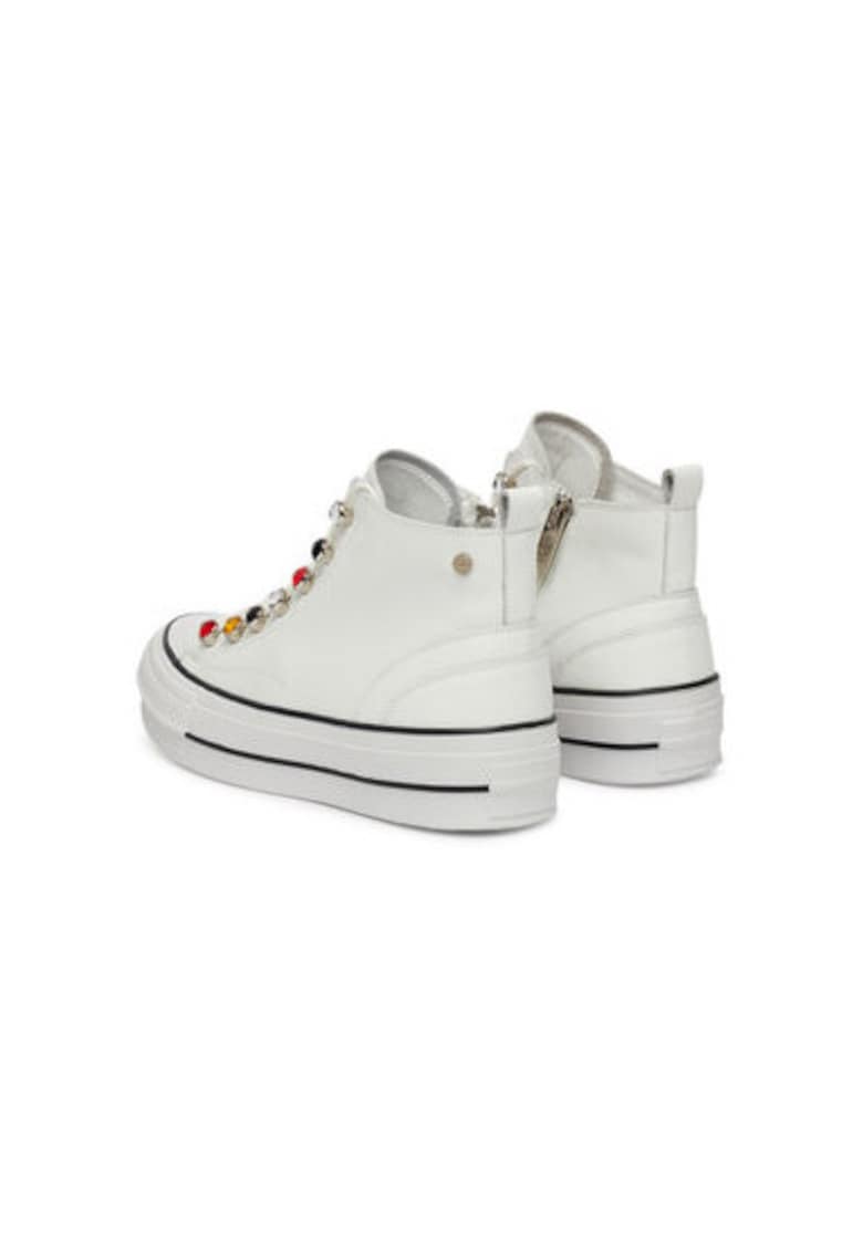 Pantofi sport dama - RR2N4102 - Piele naturala - Alb