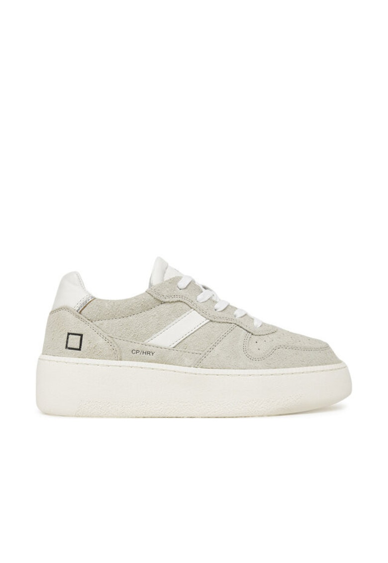 Pantofi sport dama - W421-CP-HA - D A T E - Piele naturala - Bej - Bej