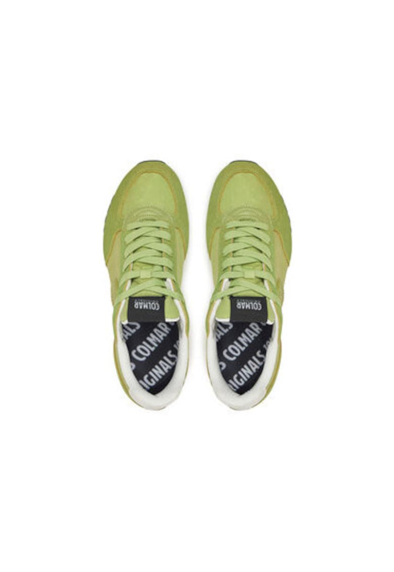 Pantofi sport dama - SS25/233 - Piele naturala - Verde
