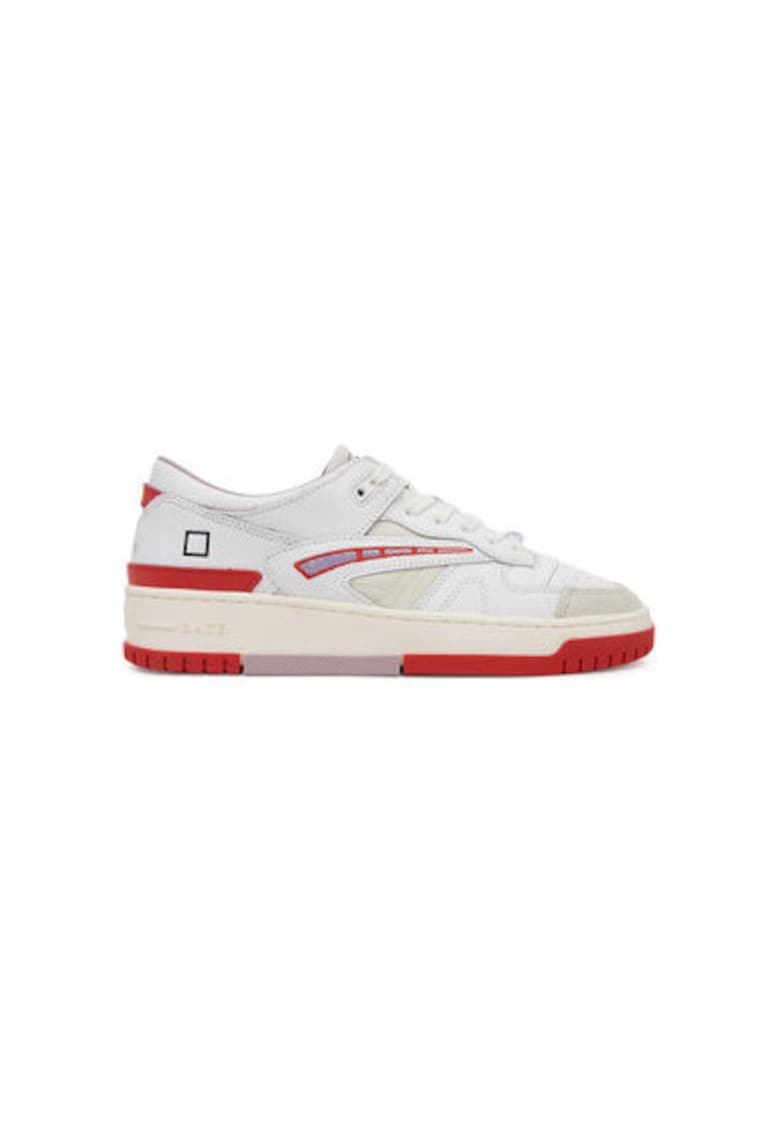 Pantofi sport dama - W421-T8-CO - D A T E - Piele naturala - Alb