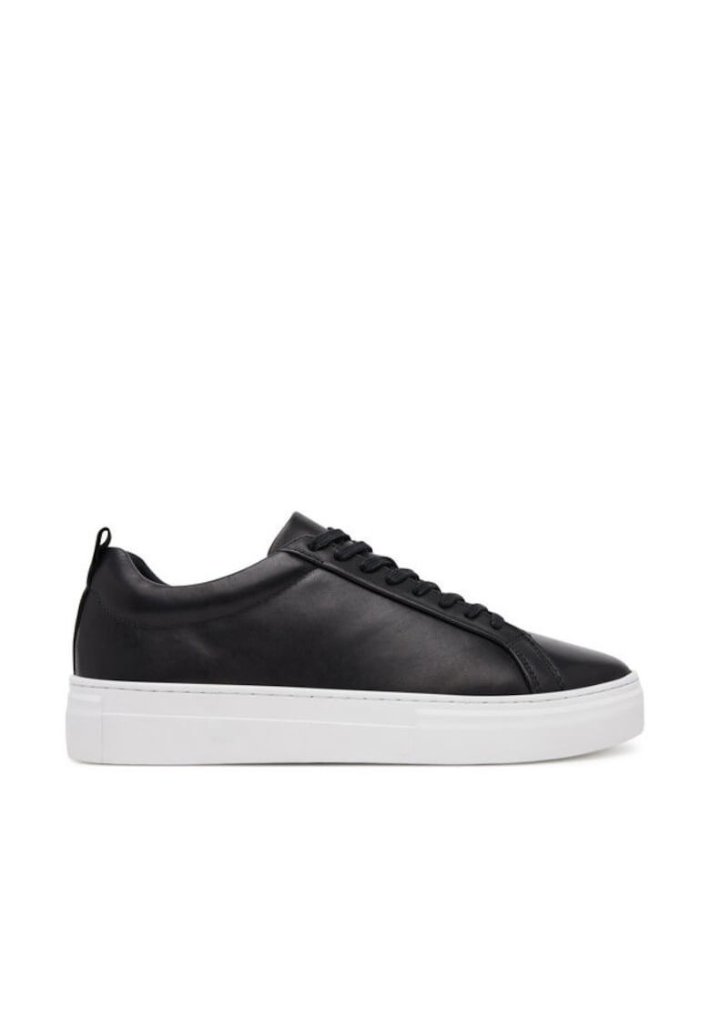 Tenisi dama - piele naturala - negru -