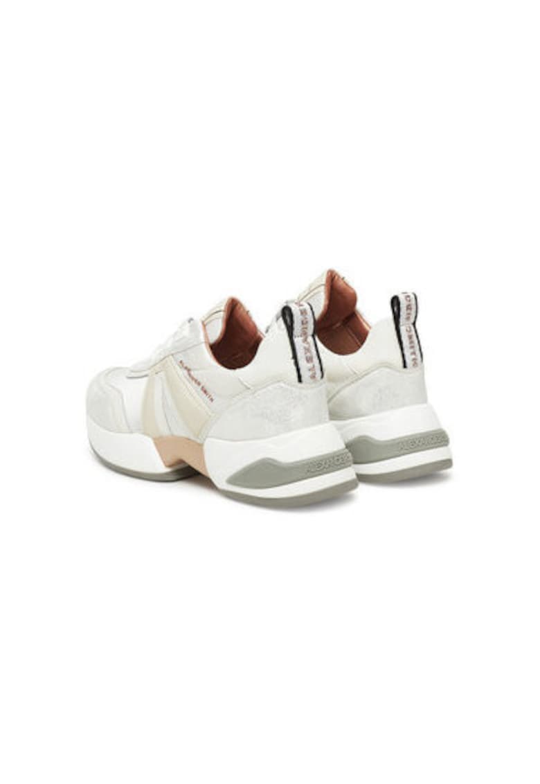 Pantofi sport dama - ASBBMBW - Textil - Alb