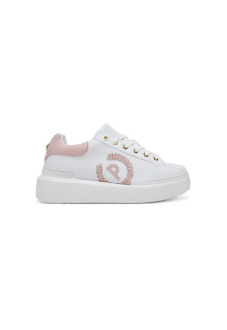 Pollini Pantofi sport dama - SA15184G0MXF113A - Piele naturala - Alb