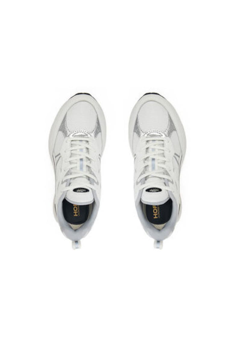 Pantofi sport dama - 12511009 - Piele naturala - Argintiu