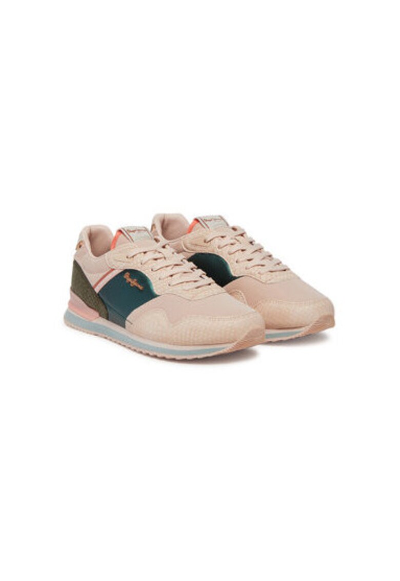 Pantofi sport dama - PLS40044 - Piele ecologica - Roz