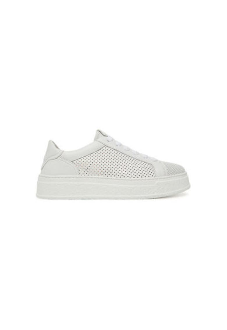 Agl Pantofi sport dama - D946007PGKA076 - Piele naturala - Alb