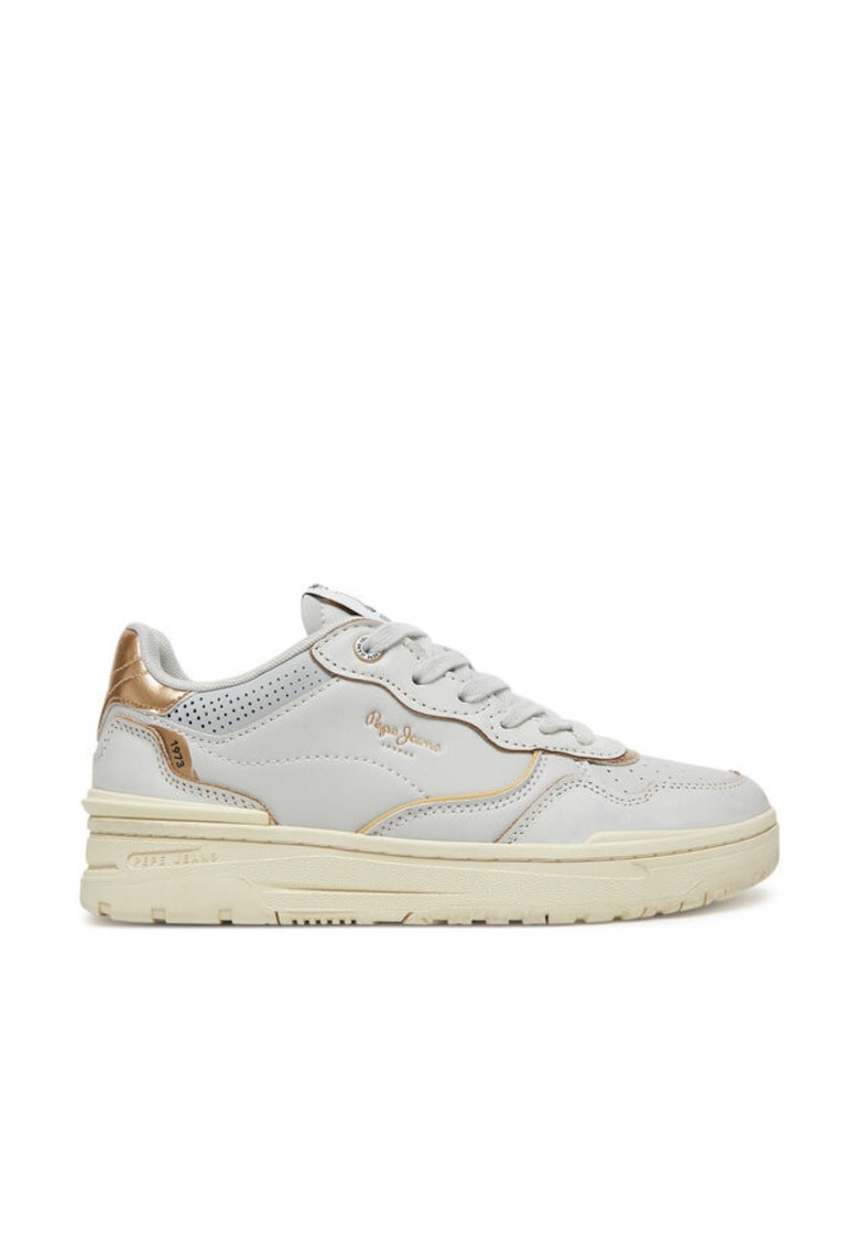 Pepe Jeans Pantofi sport dama - PLS00033 - Piele naturala - Alb