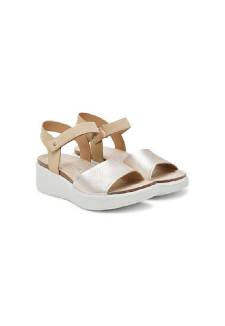 Sandale dama - 27231360704 - Piele naturala - Auriu