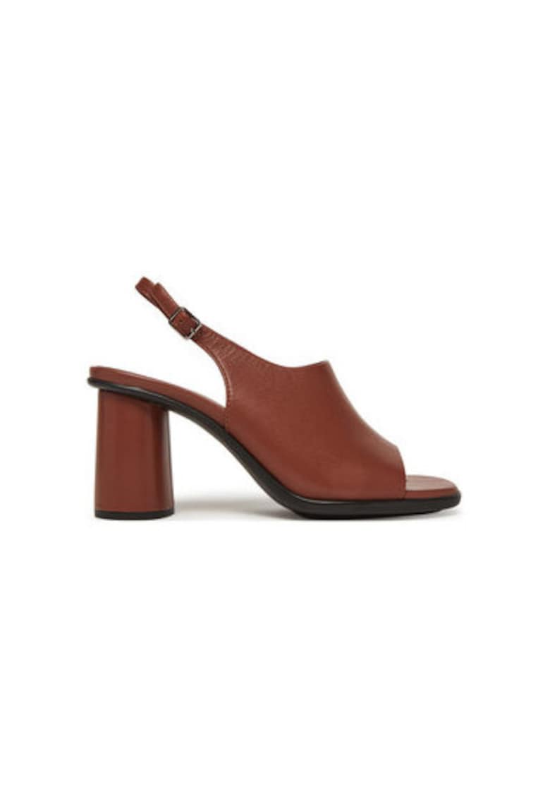 Sandale dama - 23331301014 - Piele naturala - Maro